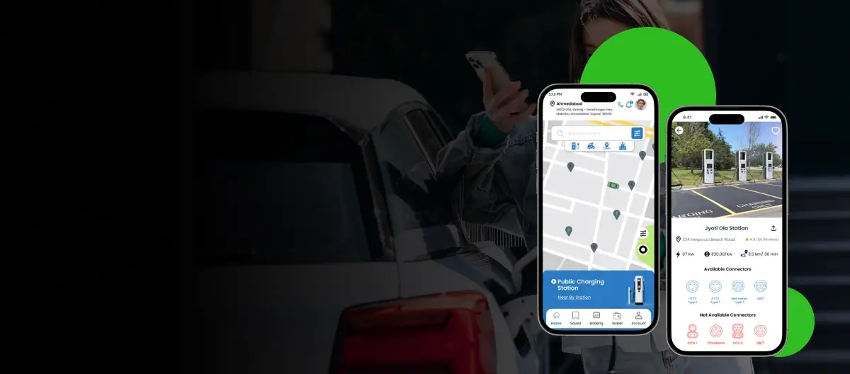 EV charging app development