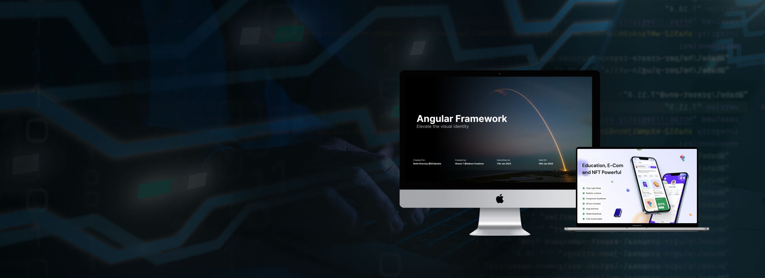 angular framework banner