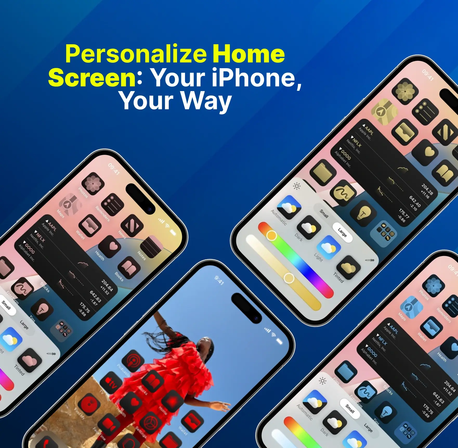 Personalized Home Screen Image