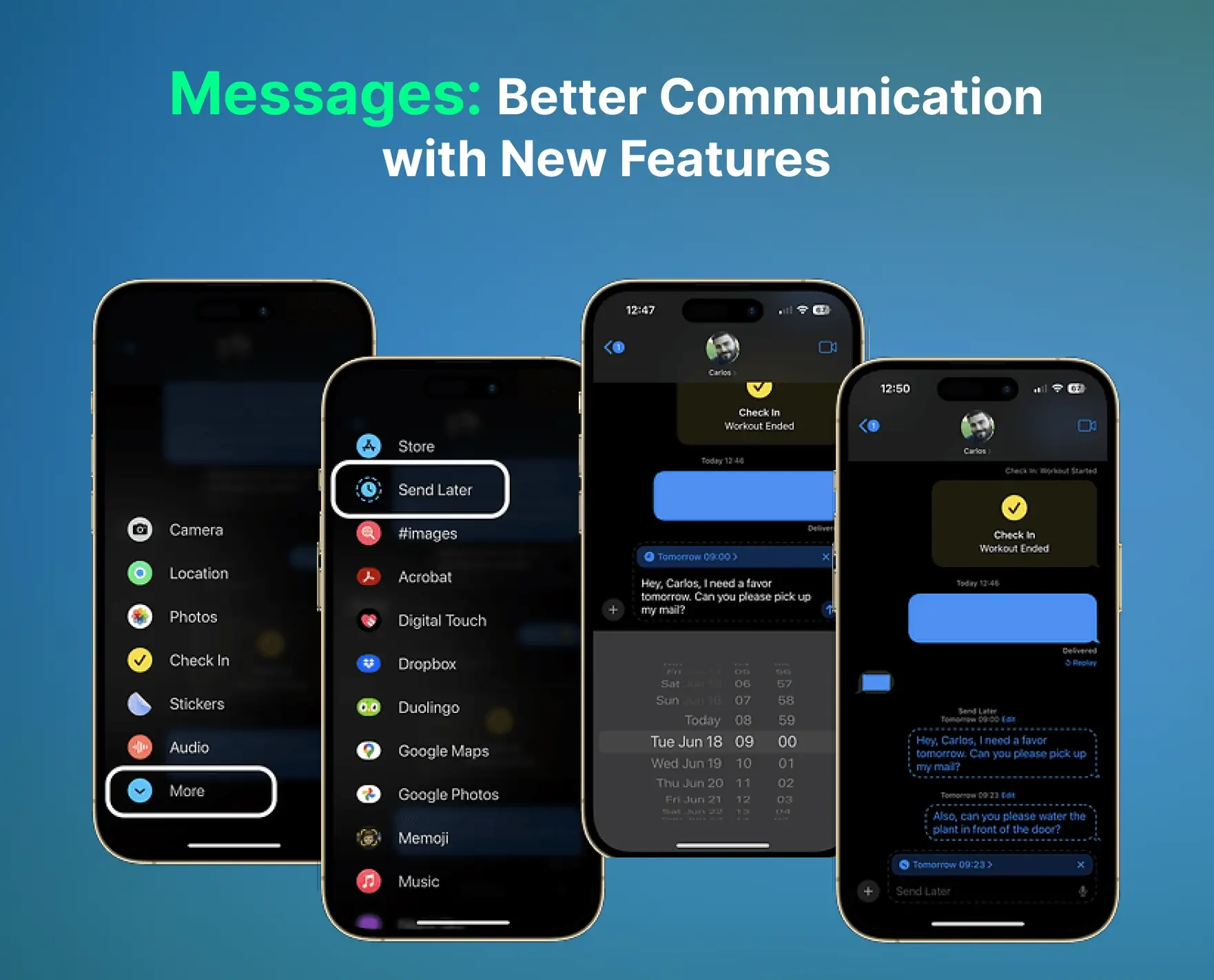 ios features Messages Image