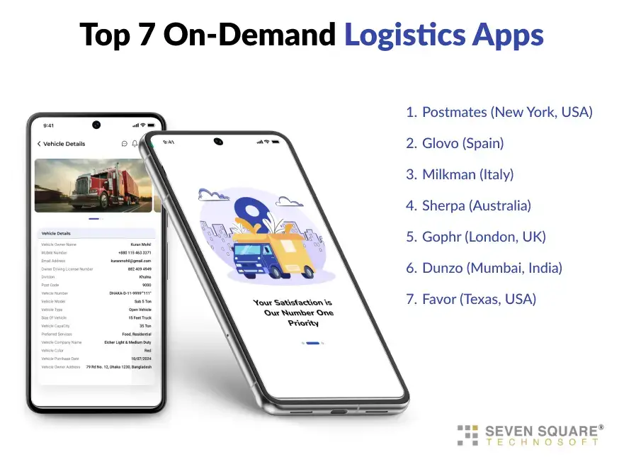 On-Demand Logistics Apps image