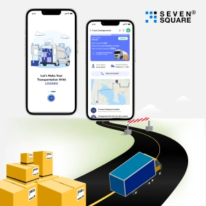 on demand logistics app banner